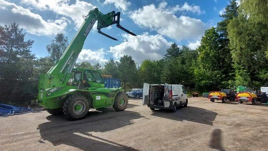 Serwis ładowarek teleskopowych, wózków widłowych i wiertnic