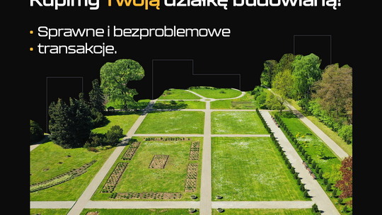 SKUP KUPIĘ DZIAŁEK DZIAŁKĘ BUDOWLANĄ -CAŁE POMORSKIE