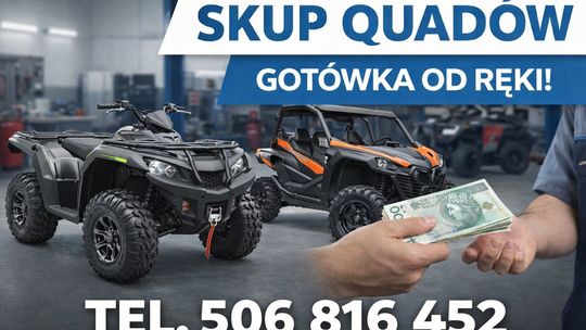 SKUP QUADÓW QUAD QUADY ATV BUGGY SSV -CAŁA POLSKA- DOJEŻDŻAMY-