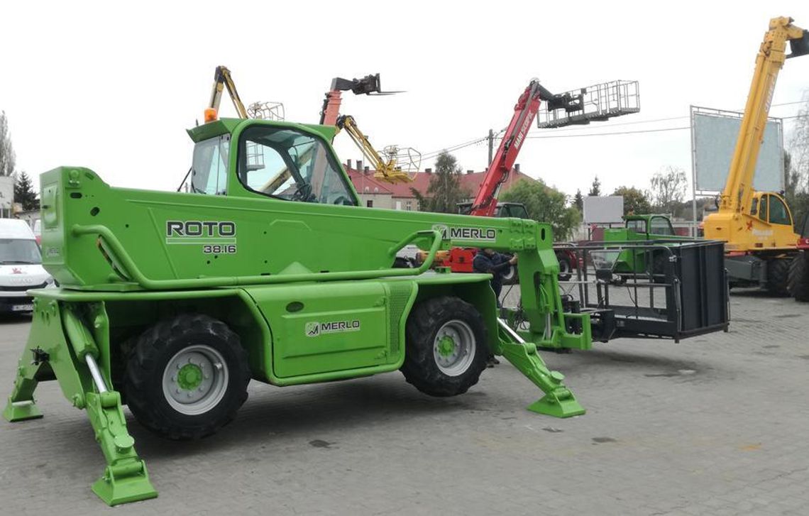 Wynajem ładowarek teleskopowych - ładowarki teleskopowe Merlo Manitou Dieci