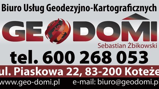 Biuro Usług Geodezyjno Kartograficznych GEO-DOMI Sebastian Żbikowski