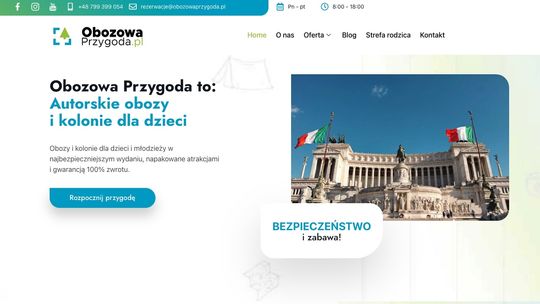 Obozowa Przygoda - Kolonie Dla Dzieci i Obozy Młodzieżowe