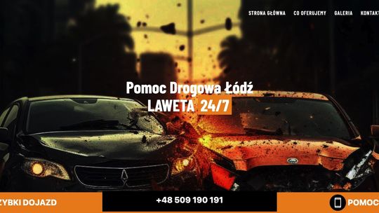 Pomoc Drogowa Łódź, Autostrada A2 - LAWETA 24/7