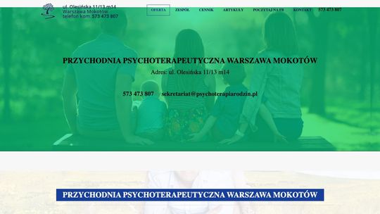 Poradnia Psychoterapeutyczna - psychoterapiarodzin.pl Marcin Golański