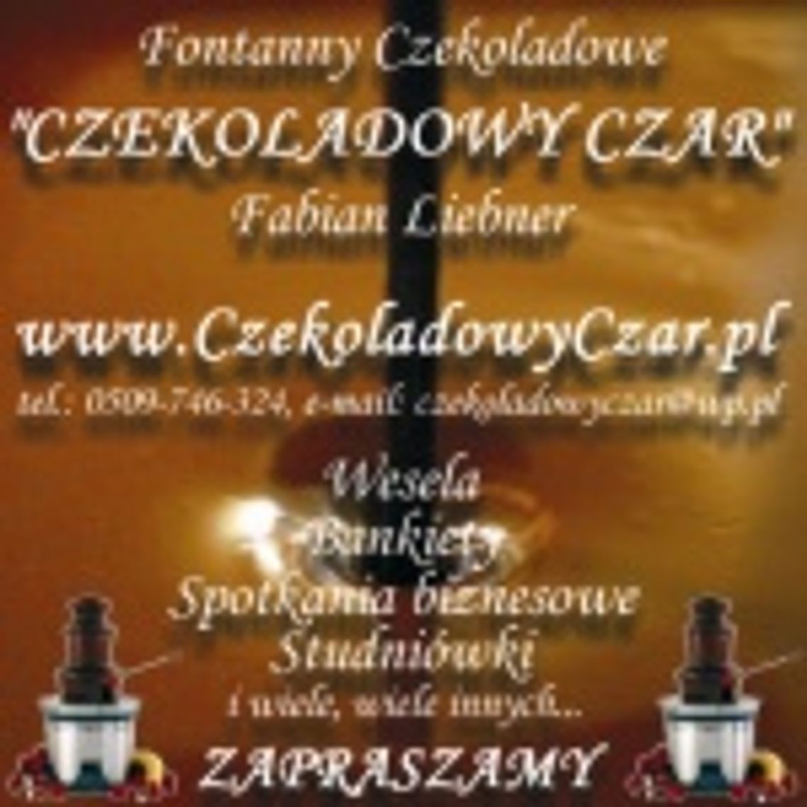 Czekoladowy Czar - Fontanny Czekoladowe