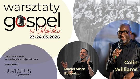 Gdańsk: Warsztaty Gospel 2026 już w maju. Ruszyły zapisy Gdańsk: Warsztaty Gospel 2026 już w maju. Ruszyły zapisy
