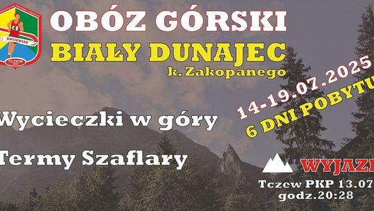 Przeżyj przygodę, podczas obozu górskiego