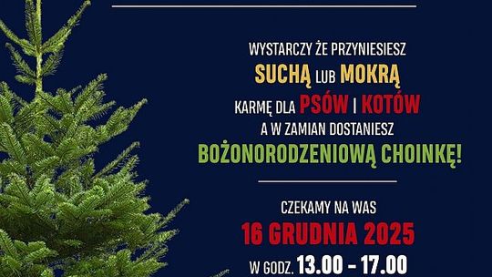 Świąteczna akcja pomocy zwierzętom – Powiat Lęborski Świąteczna akcja pomocy zwierzętom – Powiat Lęborski