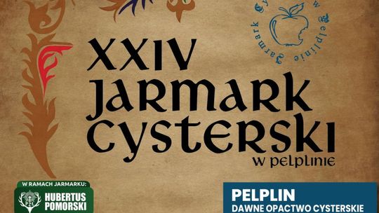 XXIV Jarmark Cysterski w Pelplinie – 19–21 września 2025