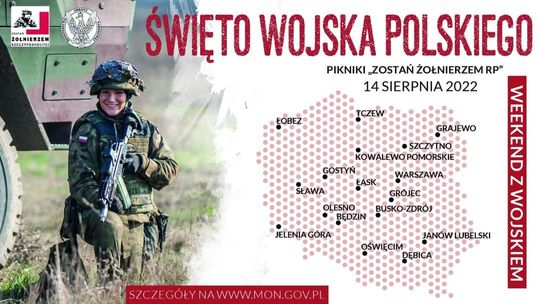 Z okazji Święta Wojska Polskiego "Weekend z wojskiem"