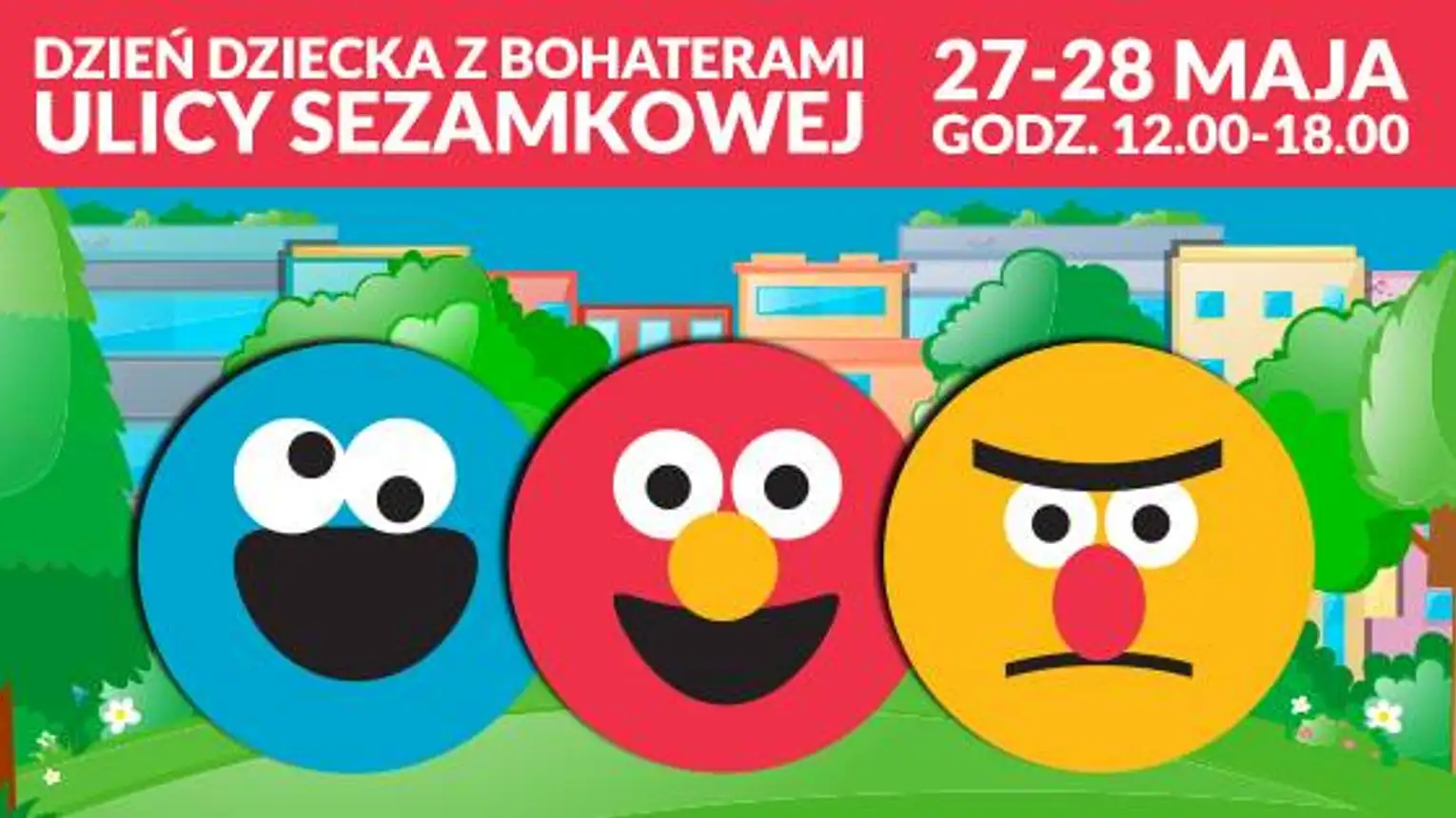 Dzień Dziecka Z Bohaterami Ulicy Sezamkowej