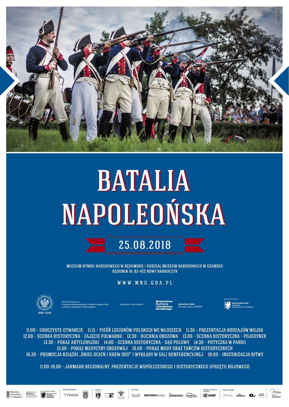 Batalia Napoleońska. Będomin 2018.