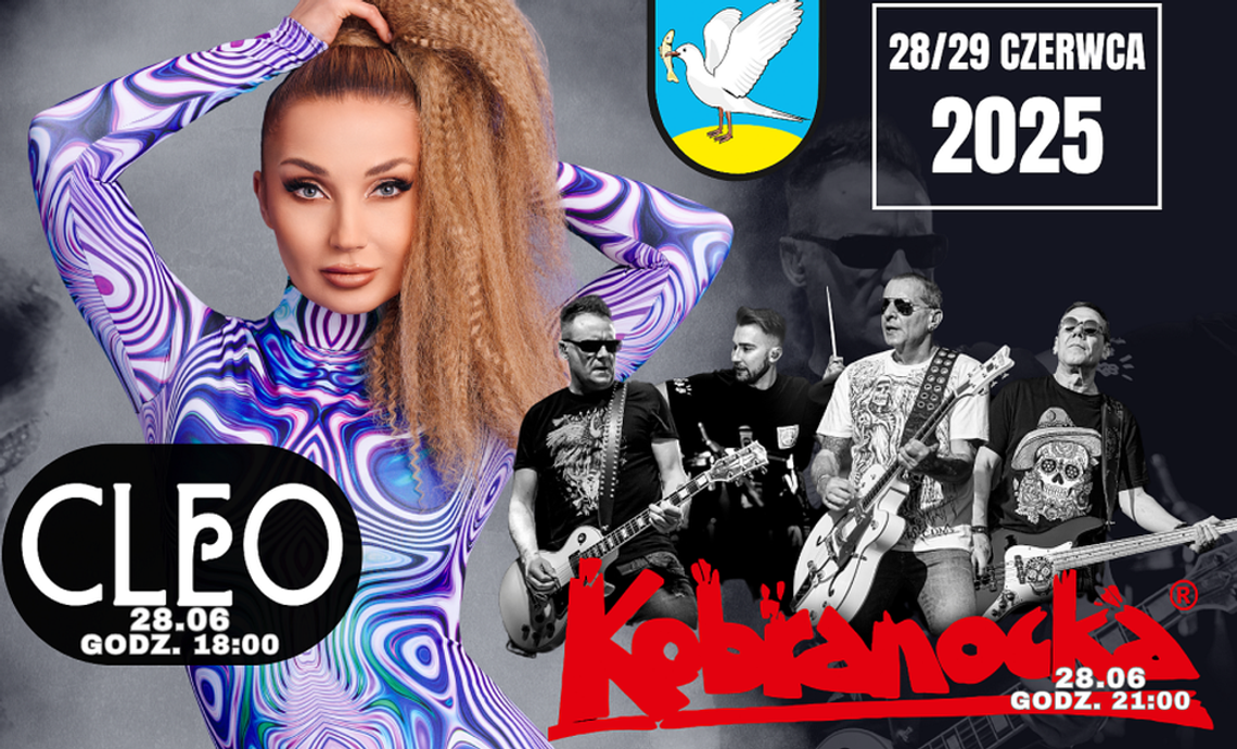 Gniewinki to także liczne wydarzenia towarzyszące. Gniewinki 2025 zapraszają na moc wrażeń. Wystąpi CLEO i KOBRANOCKA Gniewinki to także liczne wydarzenia towarzyszące. Gniewinki 2025 zapraszają na moc wrażeń. Wystąpi CLEO i KOBRANOCKA