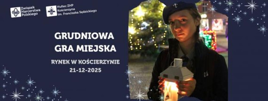 Grudniowa Gra Miejska w Kościerzynie