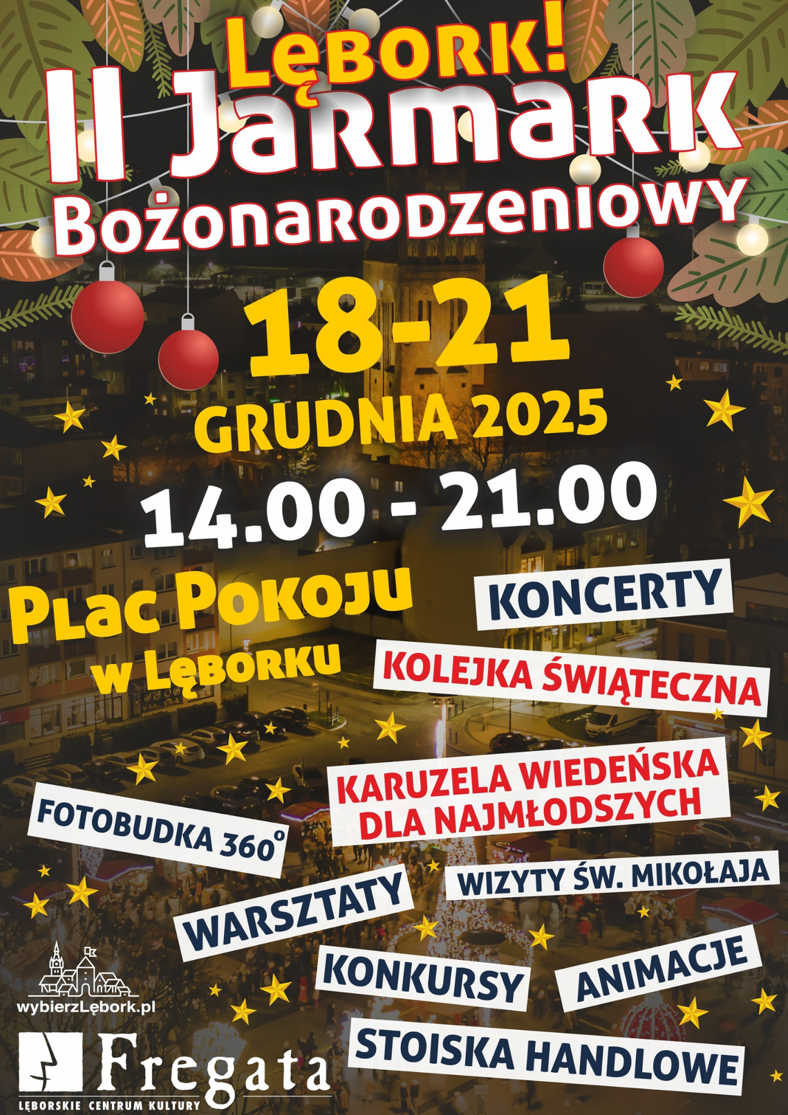 II Jarmark Bożonarodzeniowy w Lęborku II Jarmark Bożonarodzeniowy w Lęborku