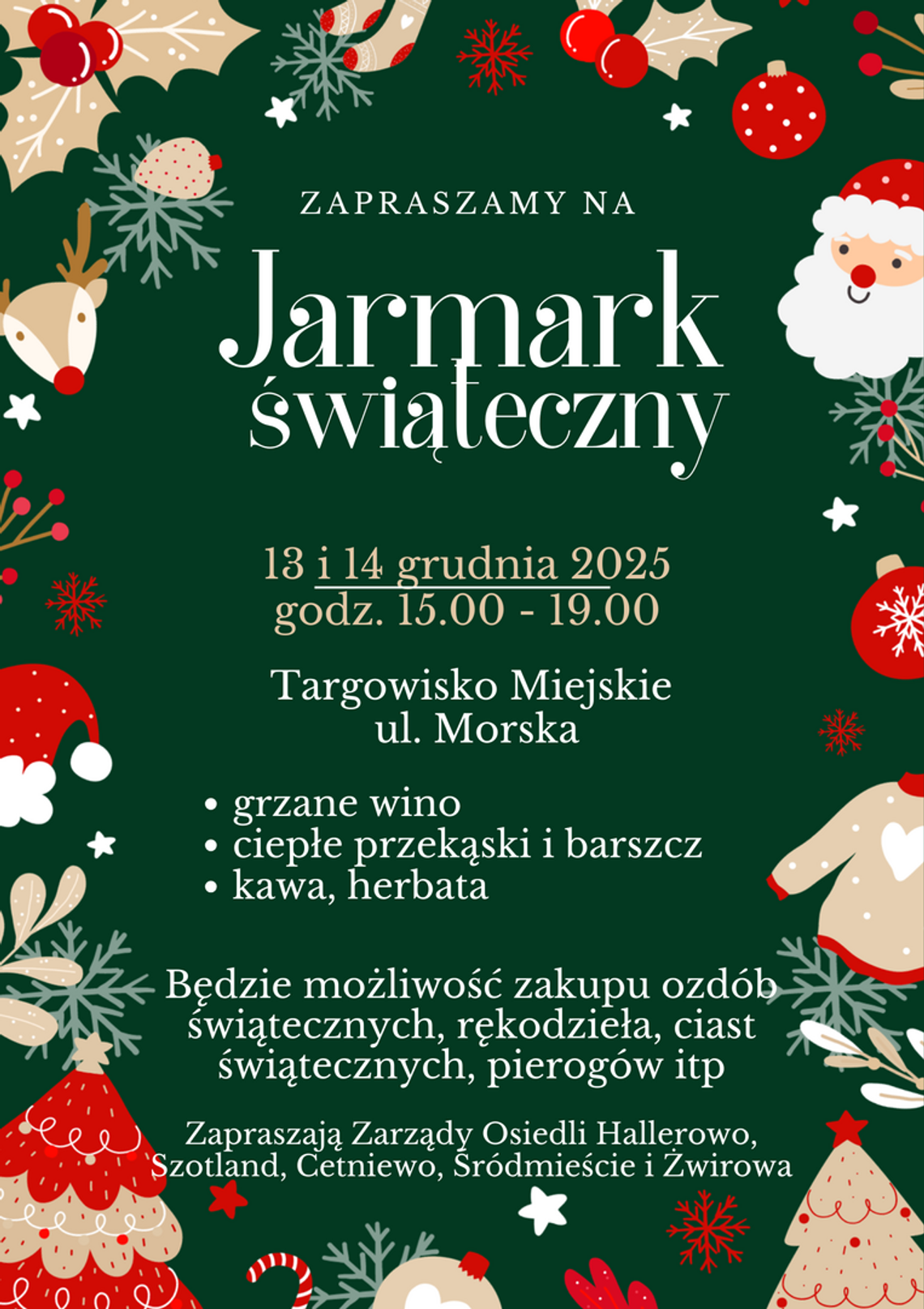 Jarmark Świąteczny Osiedli w Władysławowie Jarmark Świąteczny Osiedli w Władysławowie
