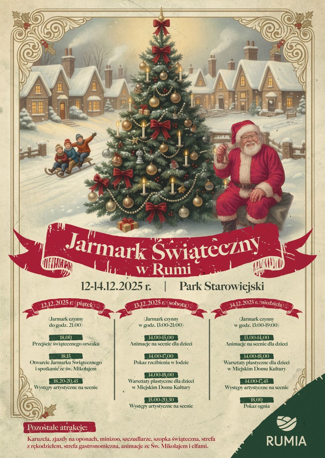 Jarmark Świąteczny w Rumi 2025 Jarmark Świąteczny w Rumi 2025
