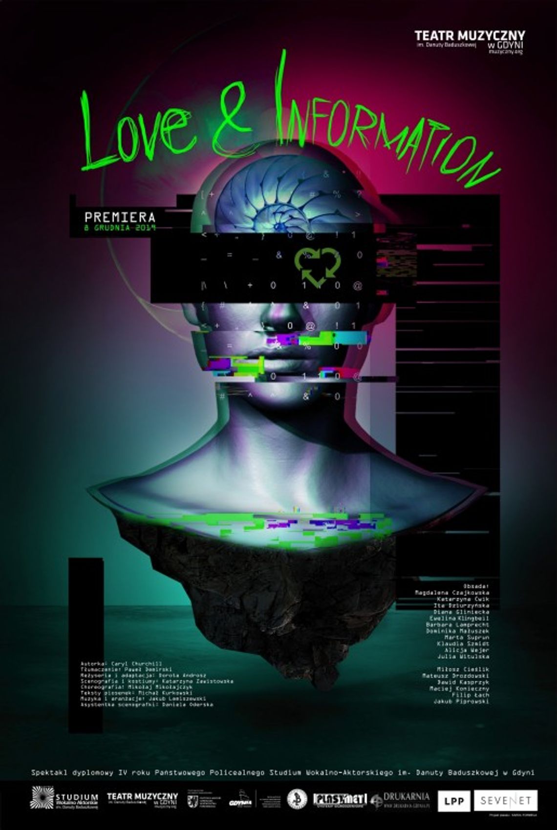 Love and Information | spektakl muzyczny| 8.12.2019 - 29.01.2020