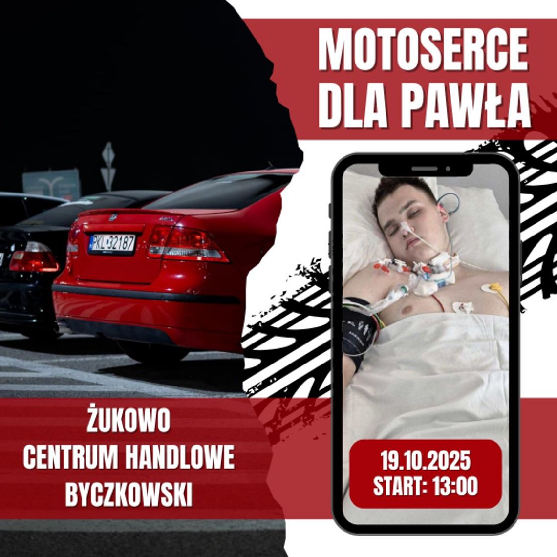 MotoSerce dla Pawła – motoryzacyjna akcja charytatywna w Żukowie MotoSerce dla Pawła – motoryzacyjna akcja charytatywna w Żukowie