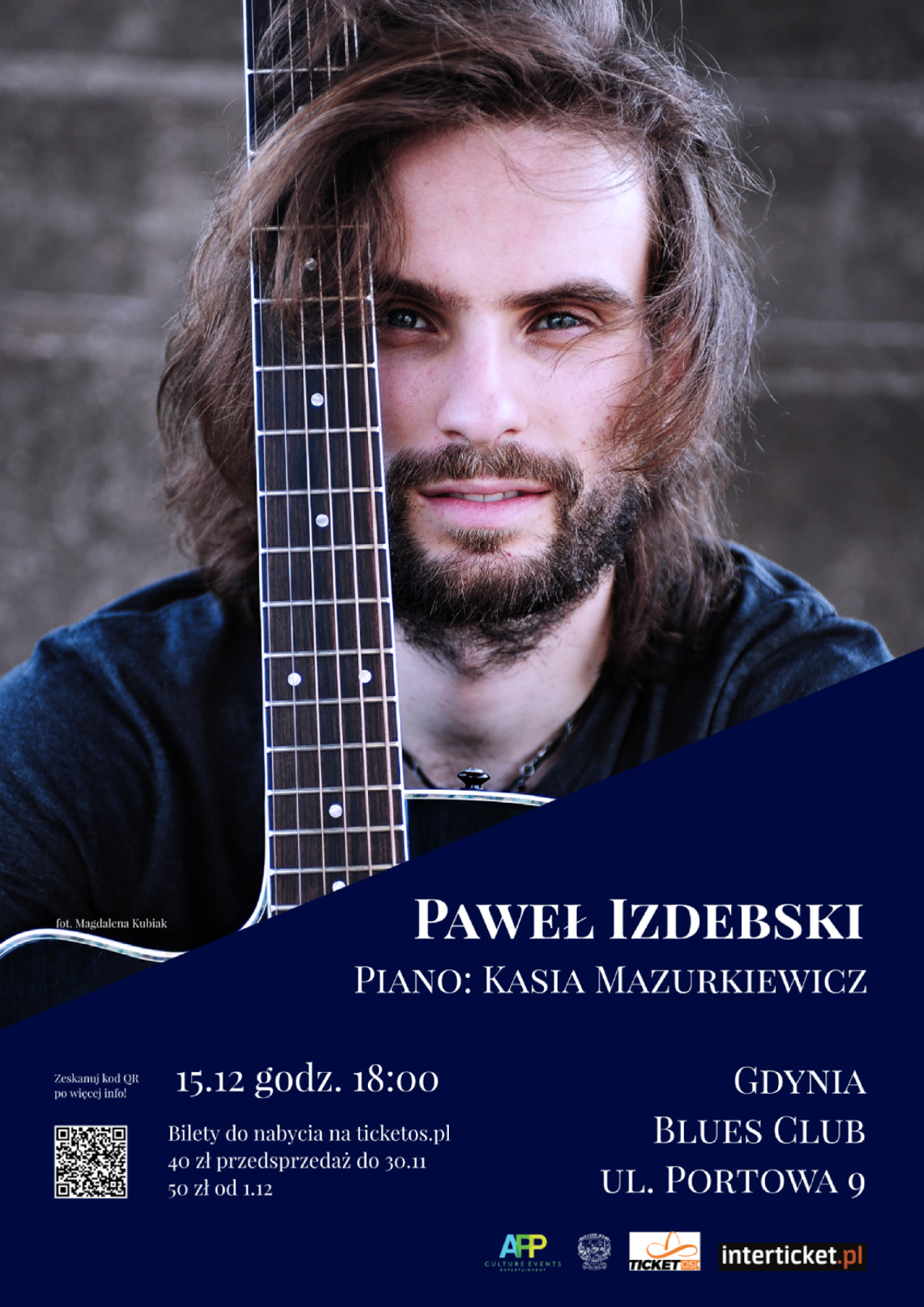 Paweł Izdebski i Kasia Mazurkiewicz w Blues Club Gdynia! Paweł Izdebski i Kasia Mazurkiewicz w Blues Club Gdynia!