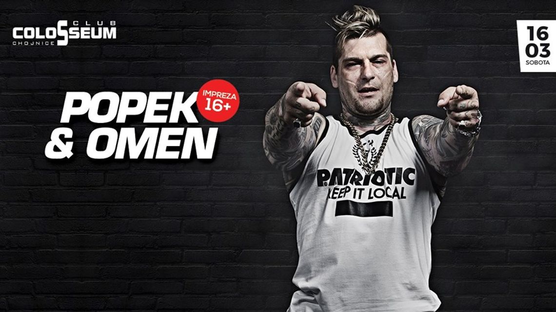 Popek Monster // Dj Omen // +16 // Colosseum Club Popek Monster // Dj Omen // +16 // Colosseum Club