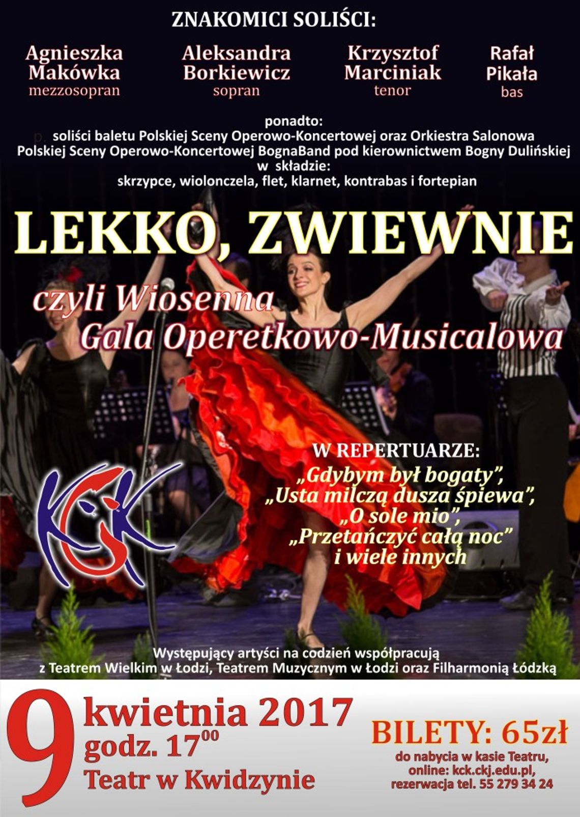 Wiosenna Gala Operetkowo-Musicalowa.