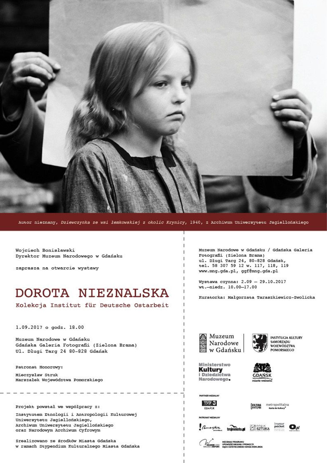 Wystawa „Dorota Nieznalska, Kolekcja Institut für Deutsche Ostarbeit”.