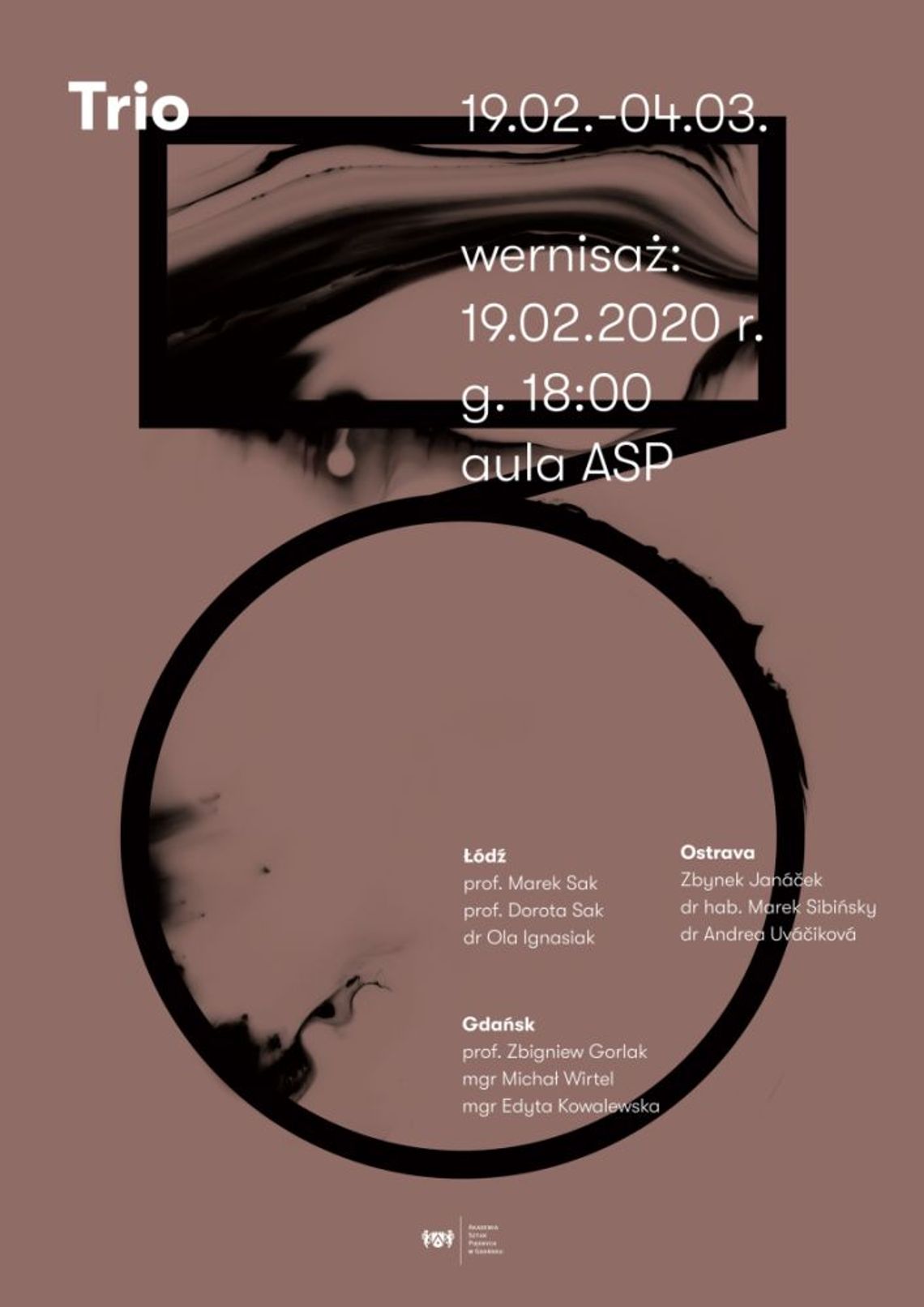 Wystawa Trio: Gdańsk, Łódź, Ostrava
