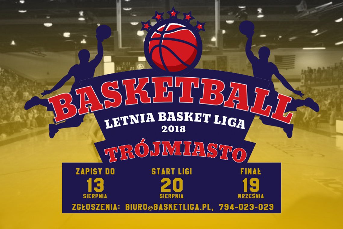 Zagraj w Letniej Basket Lidze w Trójmieście!