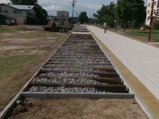 Budowa deptaka na Suchostrzygach