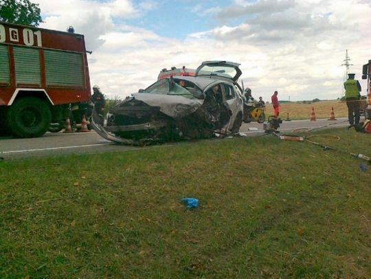 Śmiertelne zderzenie na DK 22