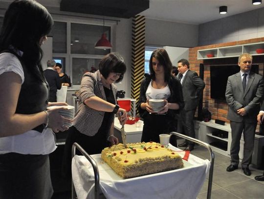 Otwarcie nowej siedziby klubu młodziezowego "Przystań"