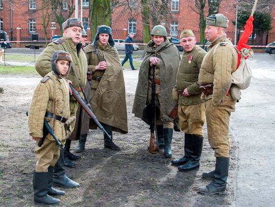 Inscenizacja historyczna z okazji 71. rocznicy powrotu Malborka w granice Rzeczpospolitej