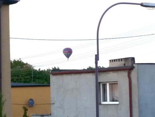 Statek powietrzny - balon nad Tczewem (Tczew Górki)