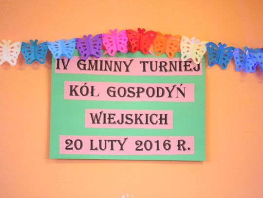 IV Gminny Turniej Kół Gospodyń Wiejskich