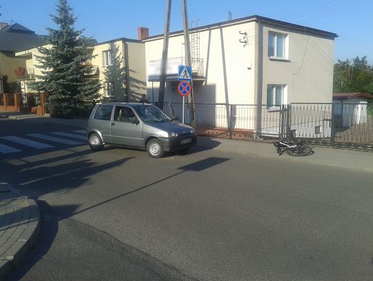 Potrącenie rowerzysty na Górkach [19.08.2015r.]