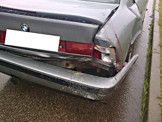 Wypadek na skrzyżowaniu ul. Przemysłowej i DK 91