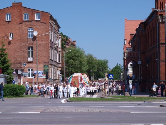 Procesja Bożego Ciała w Malborku