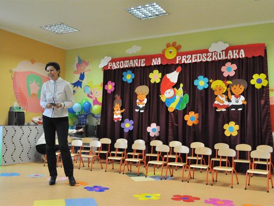 Pasowanie na przedszkolaka w przedszkolu "Pan Słonik"