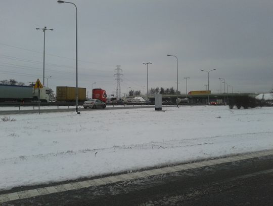 Powrót zimy na trójmiejskie drogi