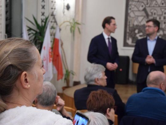 Spotkanie noworoczne posłów Andrzeja Śliwki i Kacpra Płażyńskiego w gdańskim budynku „Solidarności”